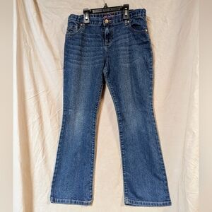 Girls wide leg bell bottom jeans 12P